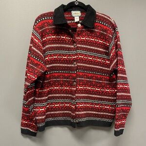 Vintage Pendleton 100% Wool Cardigan Size XL